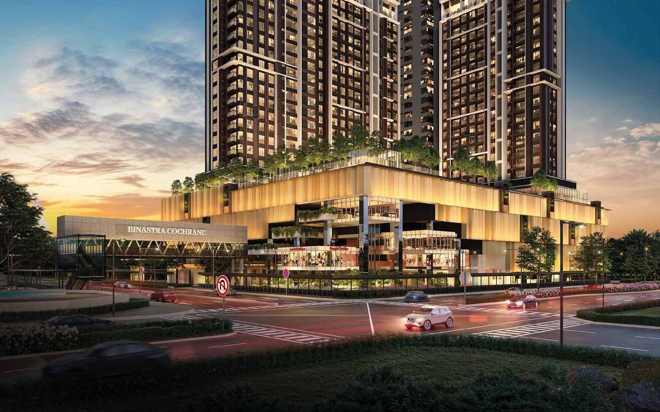 Binastra Cochrane towers, artist's impression
